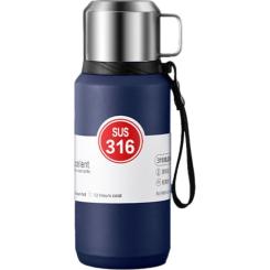 Термос Merlion Term 1,5 л, синій Фото