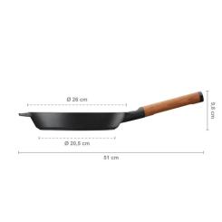 Сковорода Fiskars Norden чавунна 26 см Фото 5