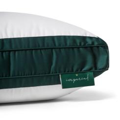 Подушка MirSon пуховая Imperial Satin Luxe (средняя) 70х70 Фото 4