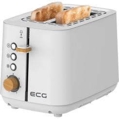 Тостер ECG ST 2768 Timber White Фото 6