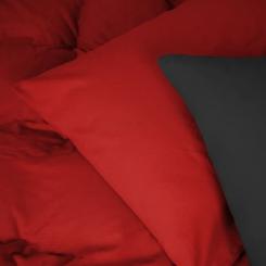 Постельное белье MirSon 002-009 Black/Red Фланель 2x143x210 С Фото 2