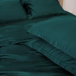 Постельное белье MirSon Tencel №07 Emerald 2x143x210 Сімейний Фото 2