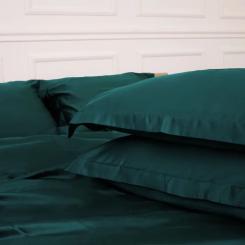 Постельное белье MirSon Tencel №07 Emerald 2x143x210 Сімейний Фото 4