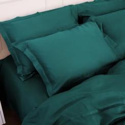 Постельное белье MirSon Tencel №07 Emerald 2x143x210 Сімейний Фото 5