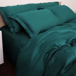 Постельное белье MirSon Tencel №07 Emerald 2x143x210 Сімейний Фото 7