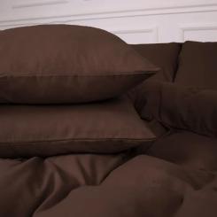 Постельное белье MirSon 003 Brown Фланель 175х210 Двуспальный Фото 5