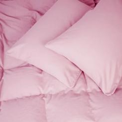 Постельное белье MirSon 008 Pink Фланель 175х210 Двуспальный Фото