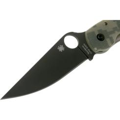 Нож Spyderco Military Black Blade camo Фото 2