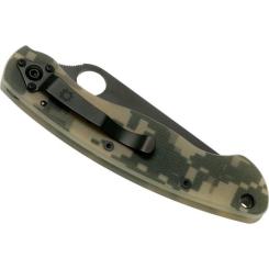 Нож Spyderco Military Black Blade camo Фото 6