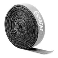 Набор для крепления Essager стрічка-липучка Cable Organizer 5m Black Фото 1
