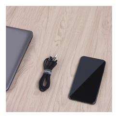 Набор для крепления Essager стрічка-липучка Cable Organizer 5m Black Фото 3