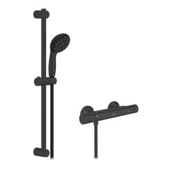 Душевой гарнитур Grohe QuickFix Start Black Фото