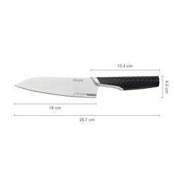 Кухонный нож Fiskars Taiten шеф середній 16 см Фото 3