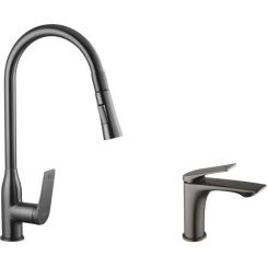 Смеситель Kroner Graz-GRP030-T + змішувач Graz-GRP010 Фото