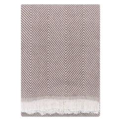 Плед Ardesto Summer 140х190см, 100% хлопок, коричневый Фото