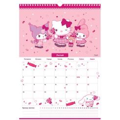 Календарь Kite планер настенный Hello Kitty 2026 год Фото 2