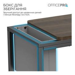 Приставной стол OfficePro з місцем для зберігання SD175DW Фото 6