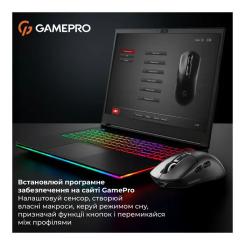 Мышка GamePro Genesis Airmaster Wireless/Bluetooth/USB Black Фото 11