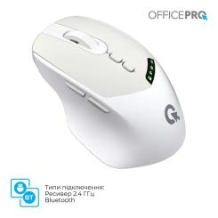 Мышка OfficePro M520W Wireless/Bluetooth White Фото 10