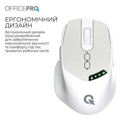 Мышка OfficePro M520W Wireless/Bluetooth White Фото 5