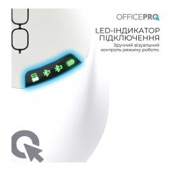 Мышка OfficePro M520W Wireless/Bluetooth White Фото 7
