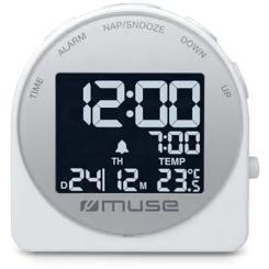 Настольные часы Muse цифровий сірий Фото 1