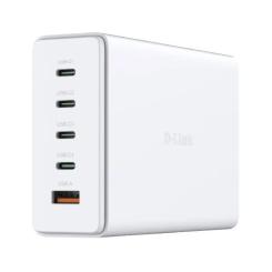 Зарядное устройство D-Link 4xUSB-C + 1xUSB PD240W GaN white Фото
