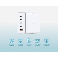 Зарядное устройство D-Link 4xUSB-C + 1xUSB PD240W GaN white Фото 8