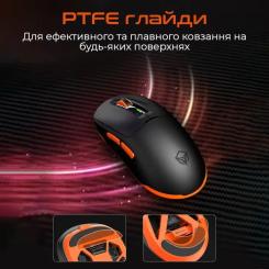 Мышка Meetion GW24 Bluetooth/Wireless/USB Yellow Фото 7