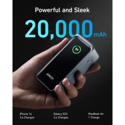 Батарея универсальная Anker 20000mAh Prime 200W PD Black Фото 4