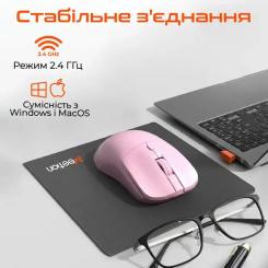 Мышка Meetion R546 Wireless Purple Фото 5