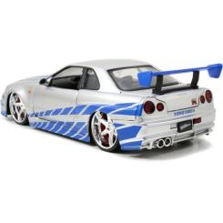 Машина Jada Форсаж Ніссан Скайлайн GT-R 2002 Фото 5