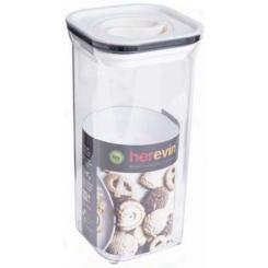 Пищевой контейнер Herevin Canister-Vacuum Lid-White вакумна кришка 1.5 л Фото
