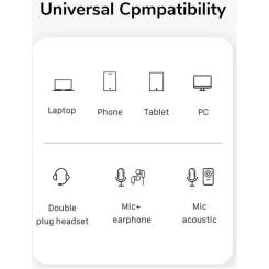 Кабель мультимедийный Cabletime 3.5mm M to 2x3.5mm F 0.2m Фото 5