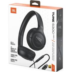 Наушники JBL Tune 530C USB-C Black Фото 1
