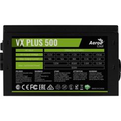 Блок питания AeroCool 500W VX Plus Stealth Фото 4