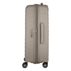 Чемодан 2E Aero 63/78 л сіро-коричнева Фото 3