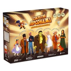 Настольная игра Orner Секретные персонажи (укр.) Фото