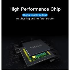 Переходник Vention DisplayPort M to HDMI F 0.15m black Фото 2