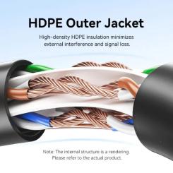 Патч-корд Vention 5м, UTP cat 6 RJ-45 black Фото 5