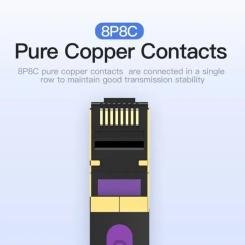 Патч-корд Vention 2м, FTP cat 7 RJ-45 black Фото 2