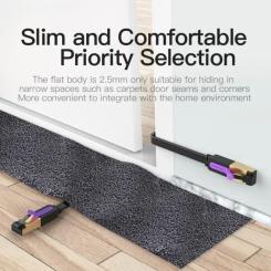 Патч-корд Vention 2м, FTP cat 7 RJ-45 black Фото 4