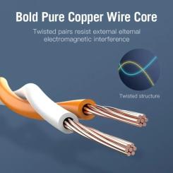 Патч-корд Vention 0.5м, S/FTP cat 7 RJ-45 black Фото 7