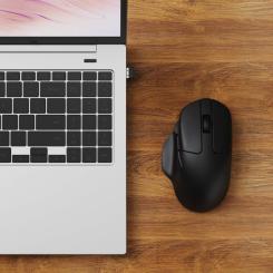 Мышка Keychron M7 Wireless/Bluetooth/USB Black Фото 3
