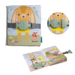 Развивающая игрушка Taf Toys Развивающая книжка Бизибук зайчонок Фото 1
