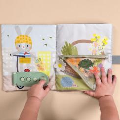 Развивающая игрушка Taf Toys Развивающая книжка Бизибук зайчонок Фото 5