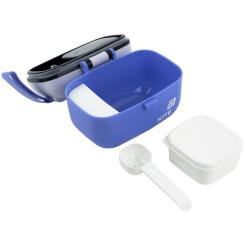 Ланч-бокс Kite 450 мл синій Фото 4
