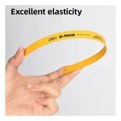 Полотно Deli биметаллическое #24T, M2+D6A Фото 2