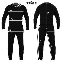 Комплект термобелья Tribe Microfleece чорний L Фото 7