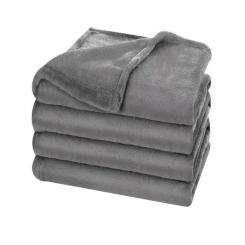 Плед Bergamo Fancy серый 130 х 180 см Фото 2